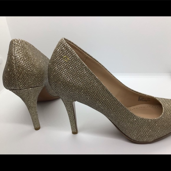 Coach Addie 90 Metallic Fabric Pumps size 6 - Picture 6 of 11